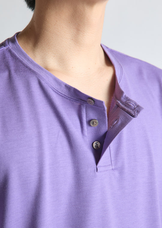 WUNDERWEAR  ヘンリーネックTシャツ