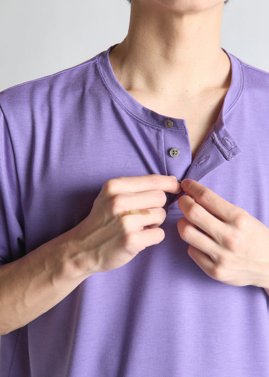 WUNDERWEAR  ヘンリーネックTシャツ