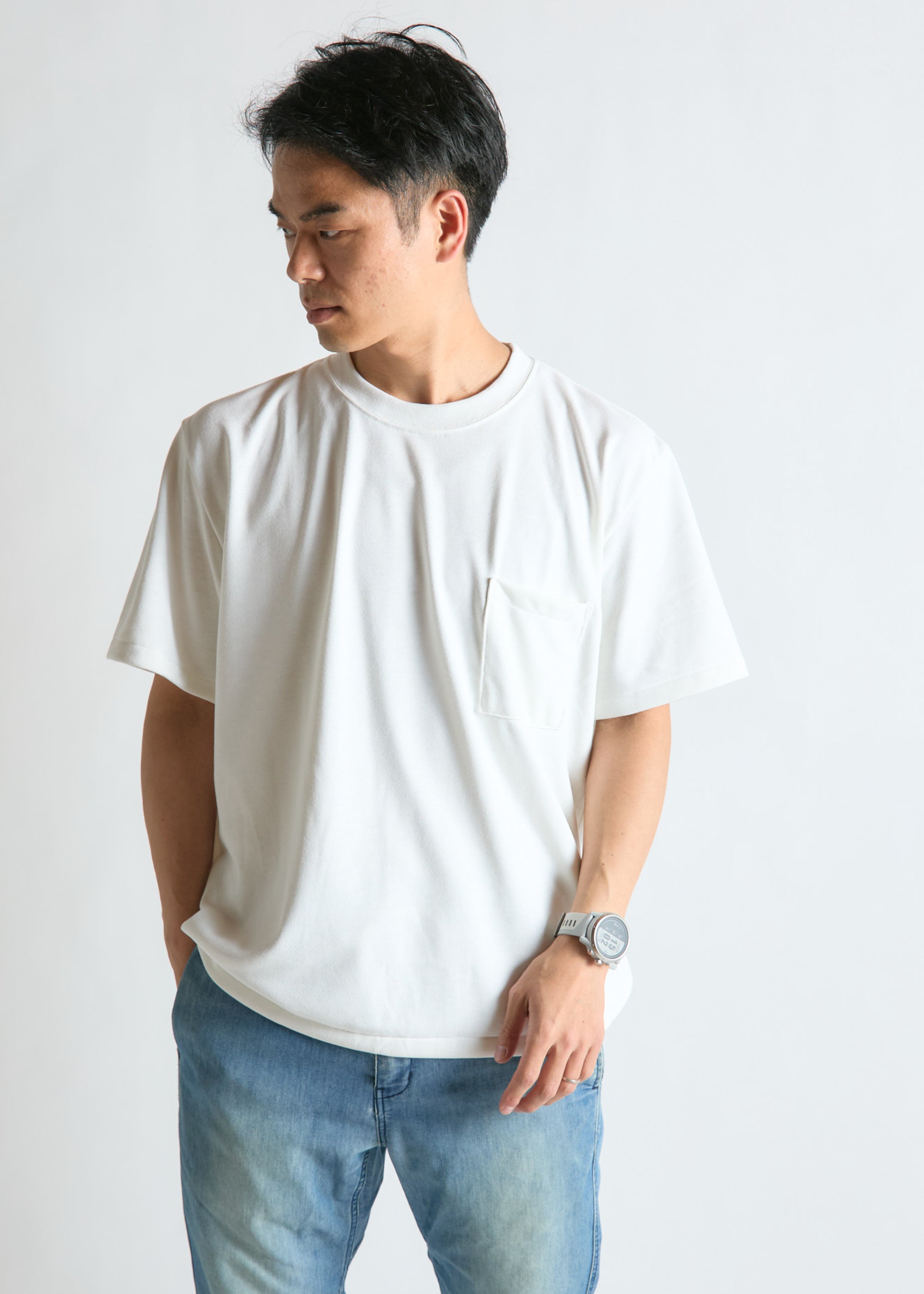 DRYCOTTONY HEAVY WEIGHT POCKET T-SHIRT（ドライコットニー