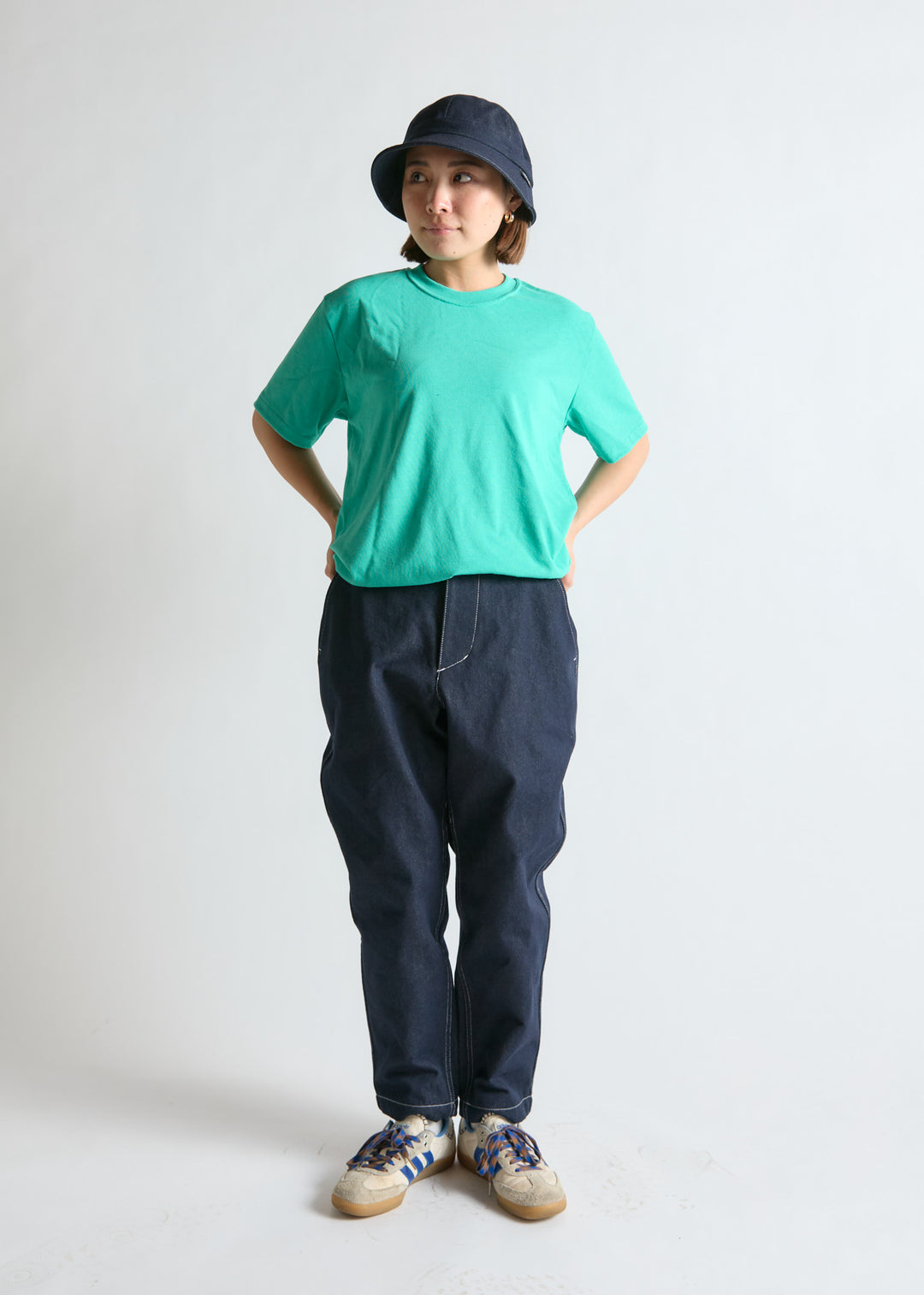 ｍodel:157cm 着用サイズ:XS-S