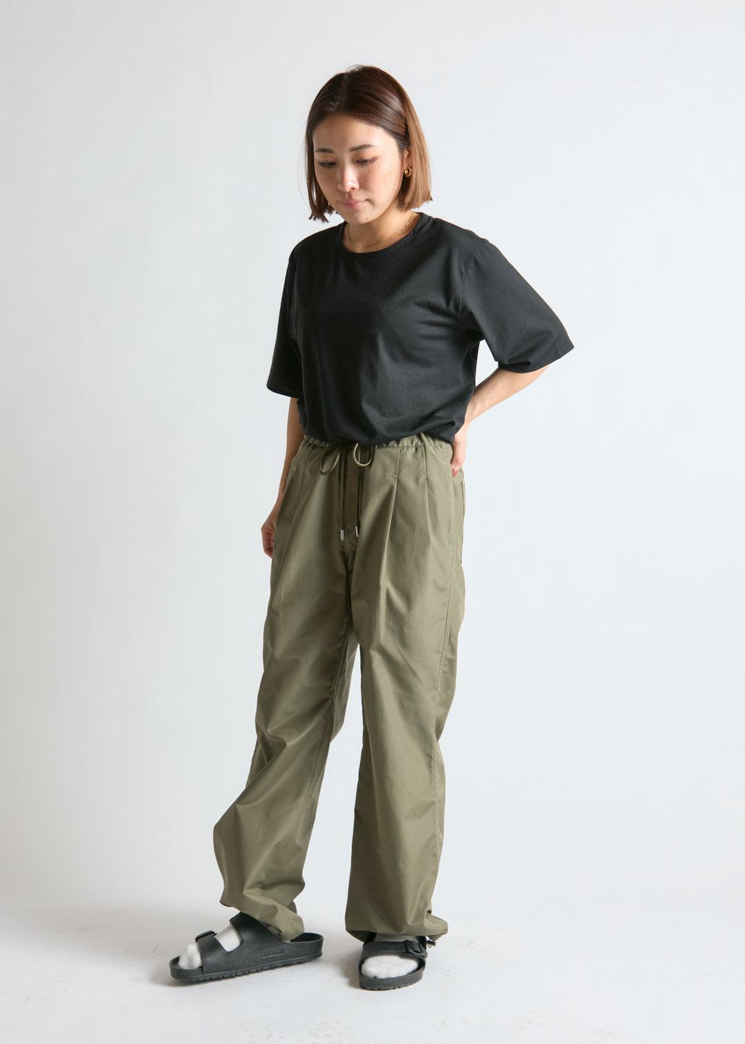 model:157cm 着用サイズ:XS