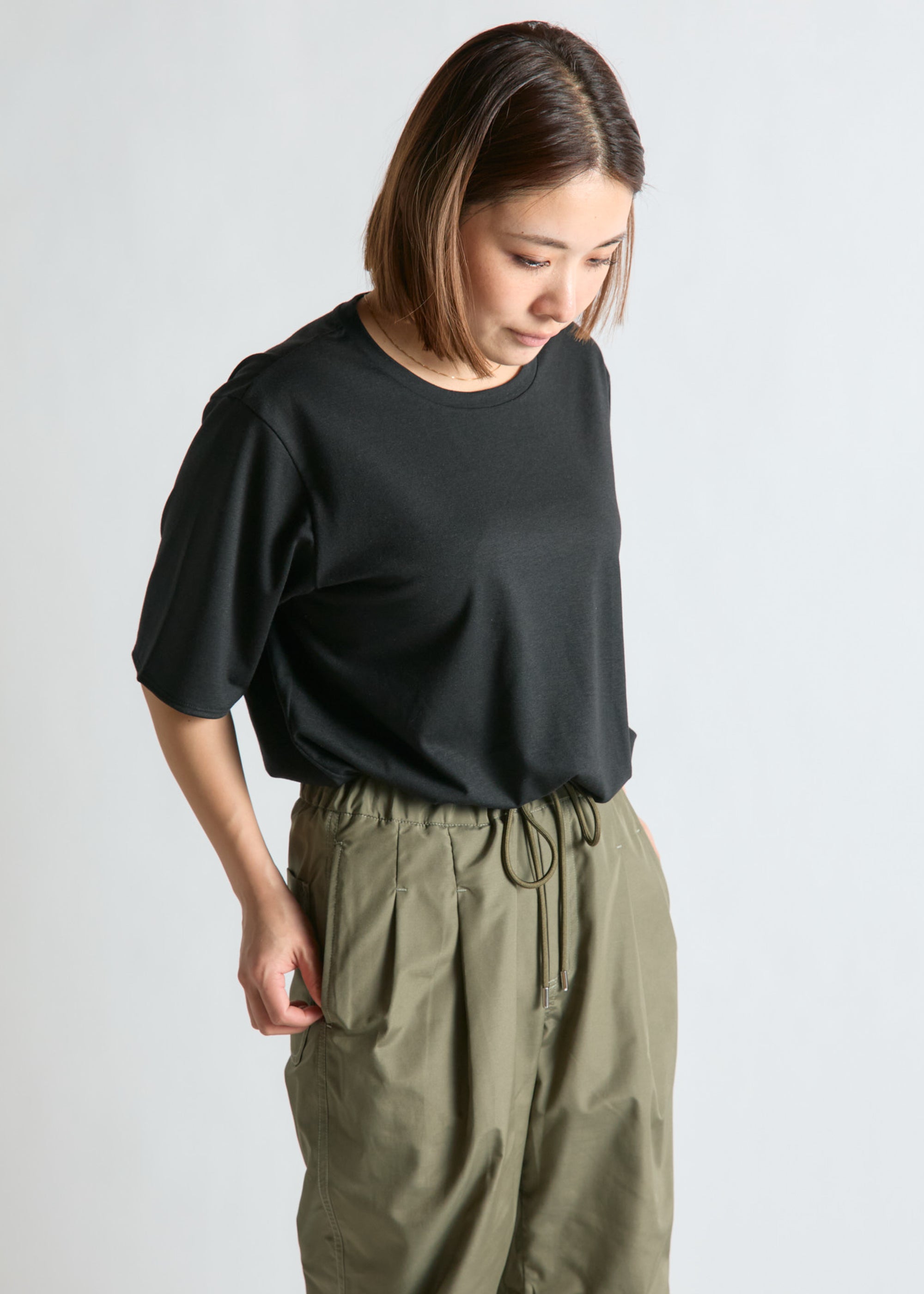 DRYCOTTONY レディース2タックパラシュートパンツ | BRING（ブリング