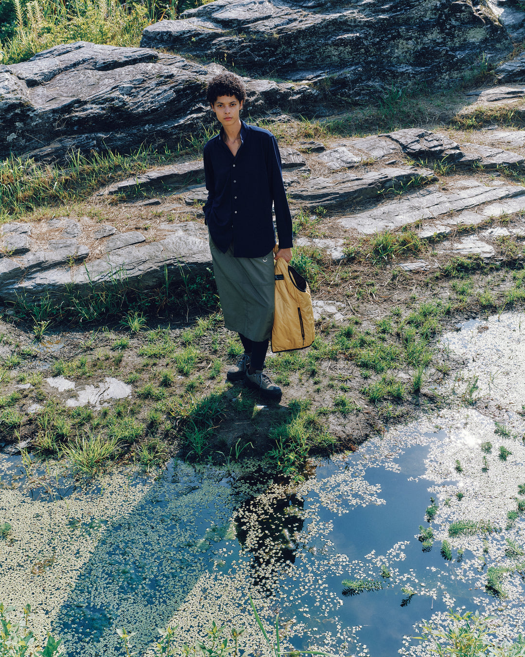 Model:177cm 着用サイズ:L