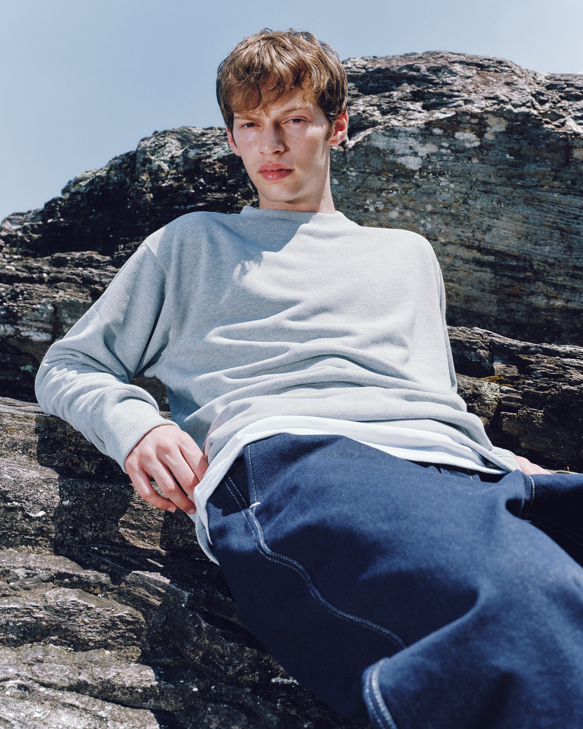 DRYCOTTONY SWEAT CREWNECK （ドライコットニースウェットクルーネック