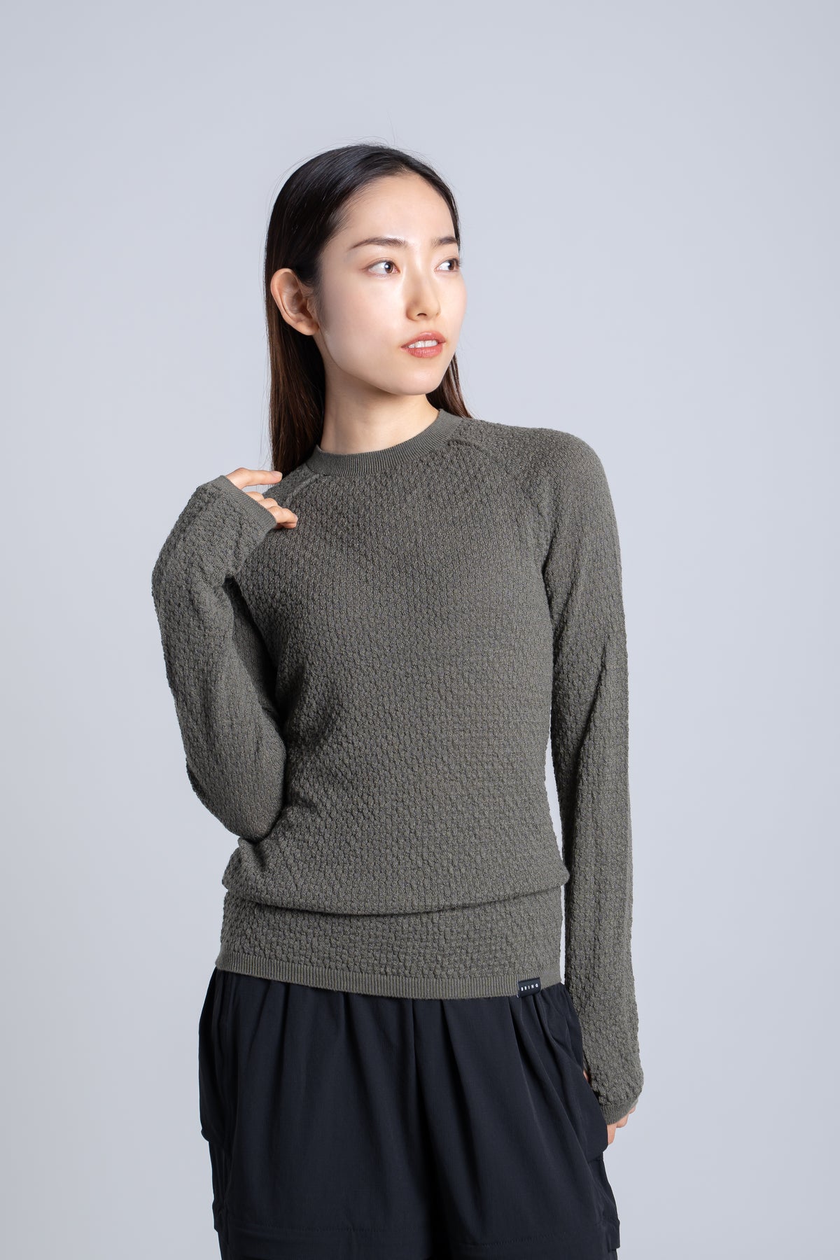 165cm Sサイズ Khaki着用