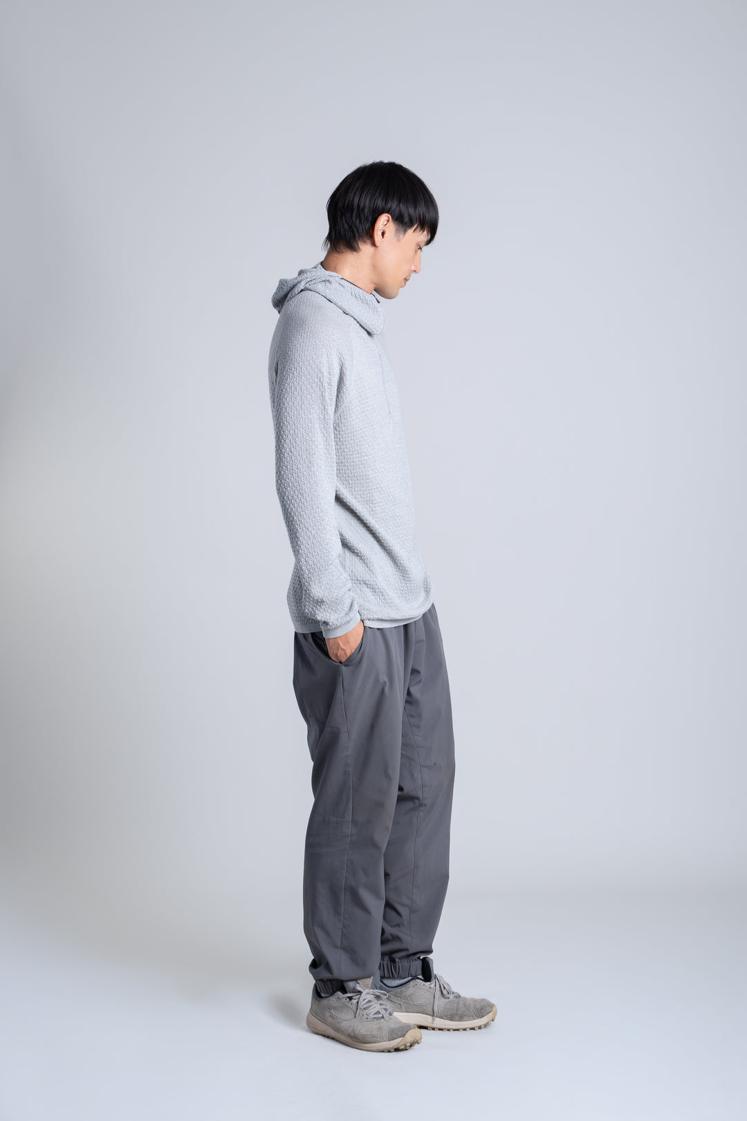 183cm Lサイズ Lt. Gray着用