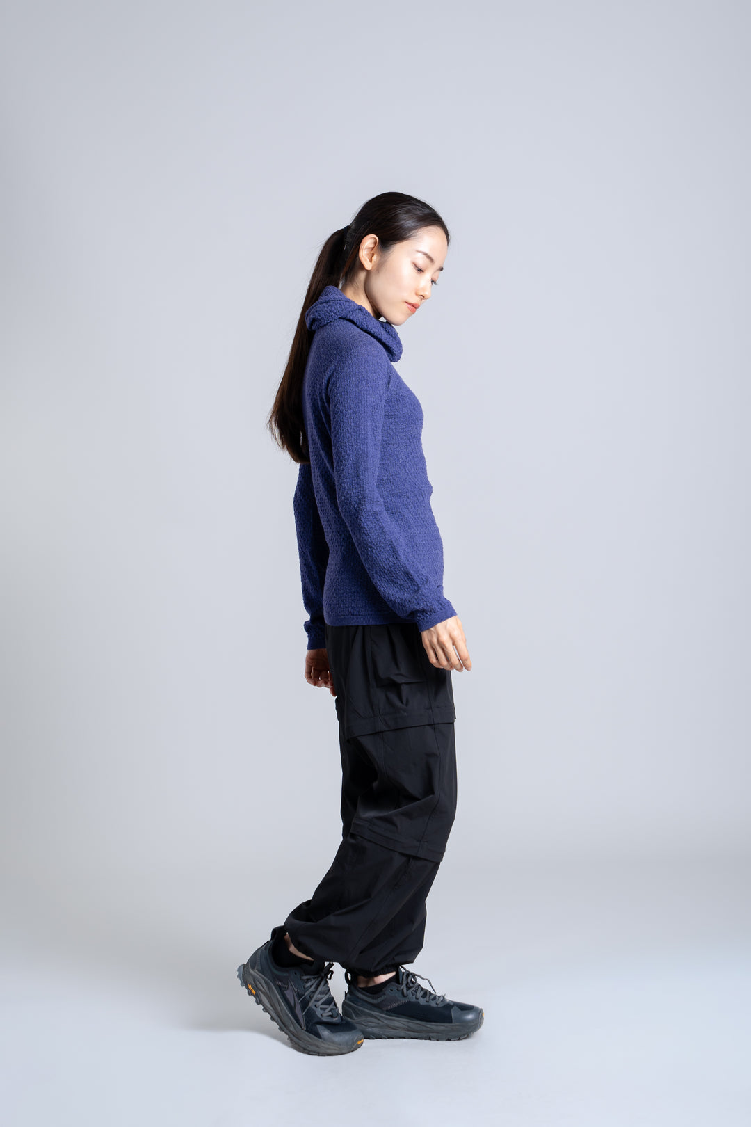 165cm Sサイズ Heather Purple着用