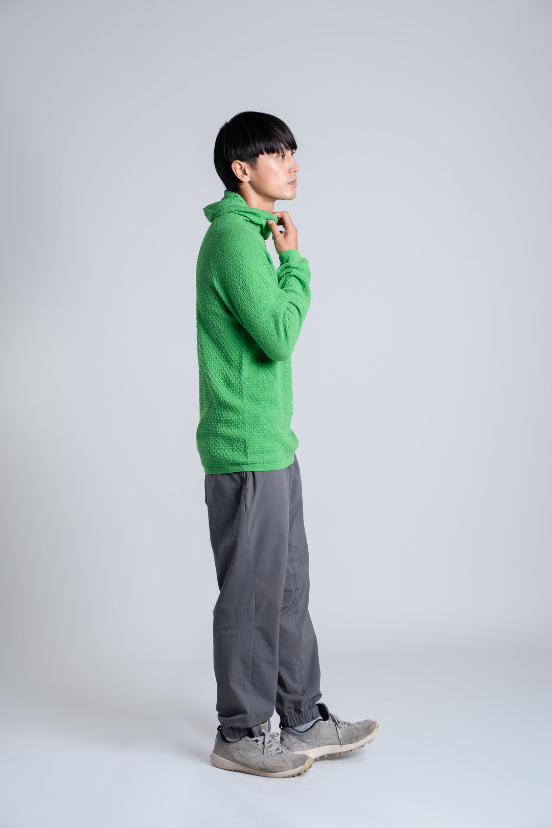 183cm Lサイズ Apple Green着用