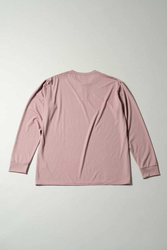 WUNDERWEAR DC ヘンリーネックロングスリーブTシャツ