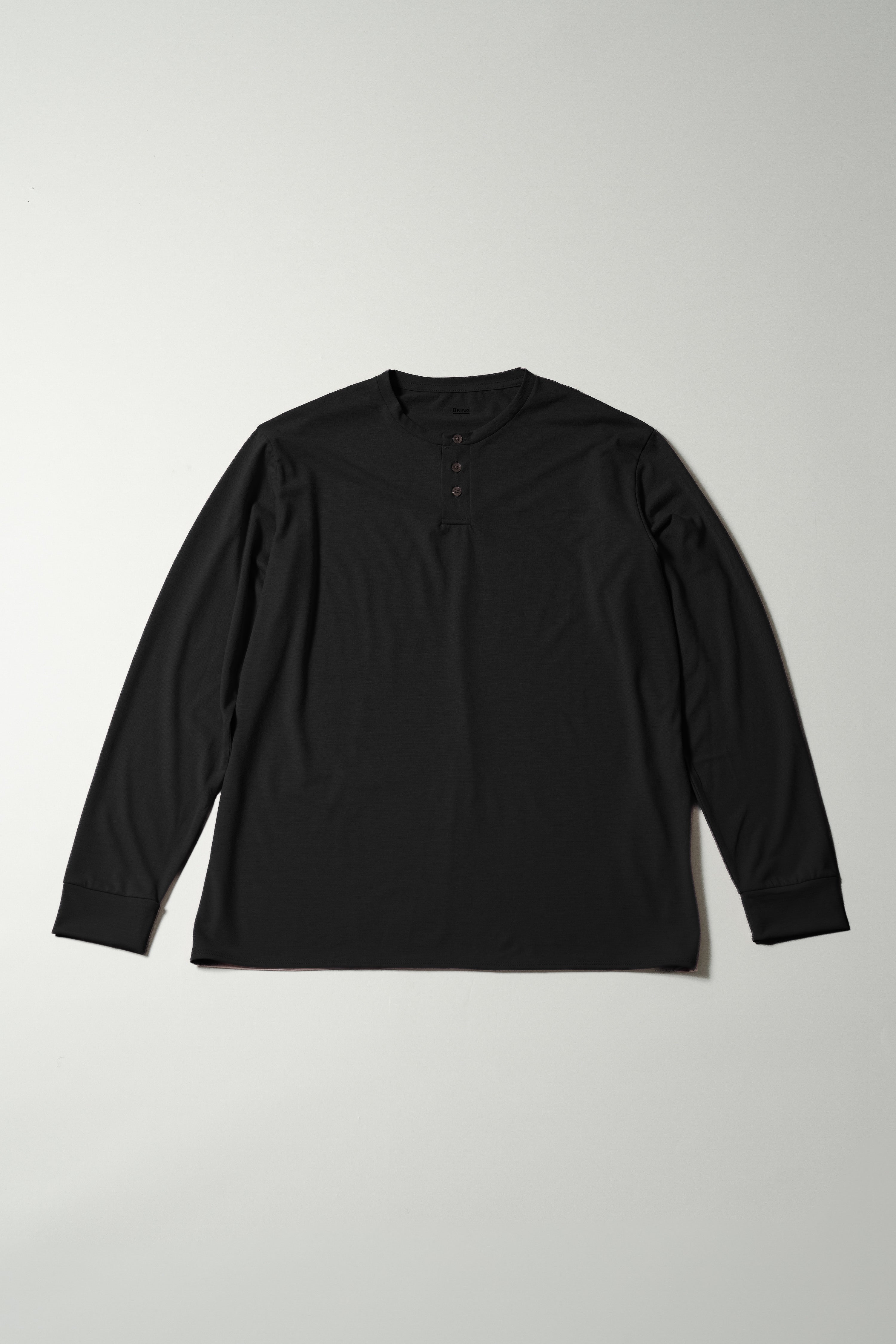 WUNDERWEAR DC ヘンリーネックロングスリーブTシャツ | BRING
