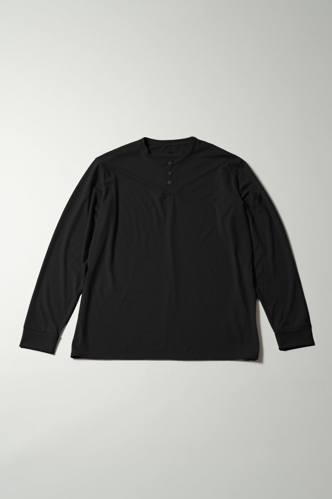 WUNDERWEAR DC ヘンリーネックロングスリーブTシャツ