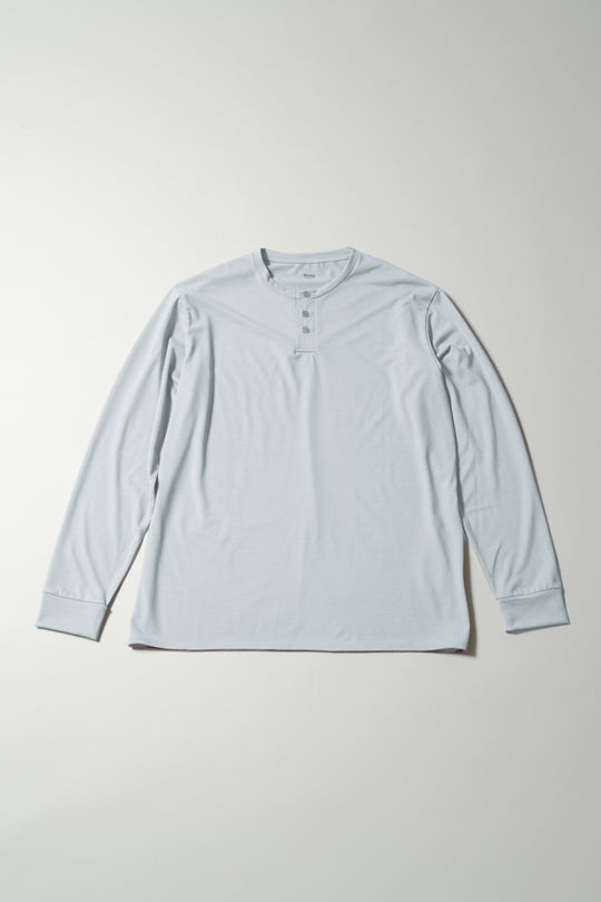WUNDERWEAR DC ヘンリーネックロングスリーブTシャツ