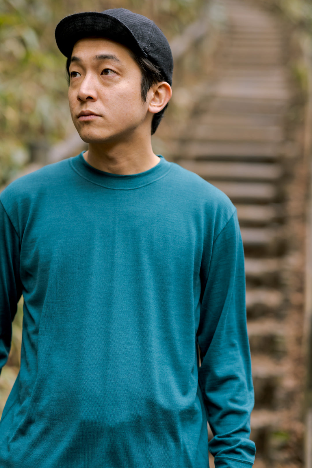 model:173cm 着用サイズ:L