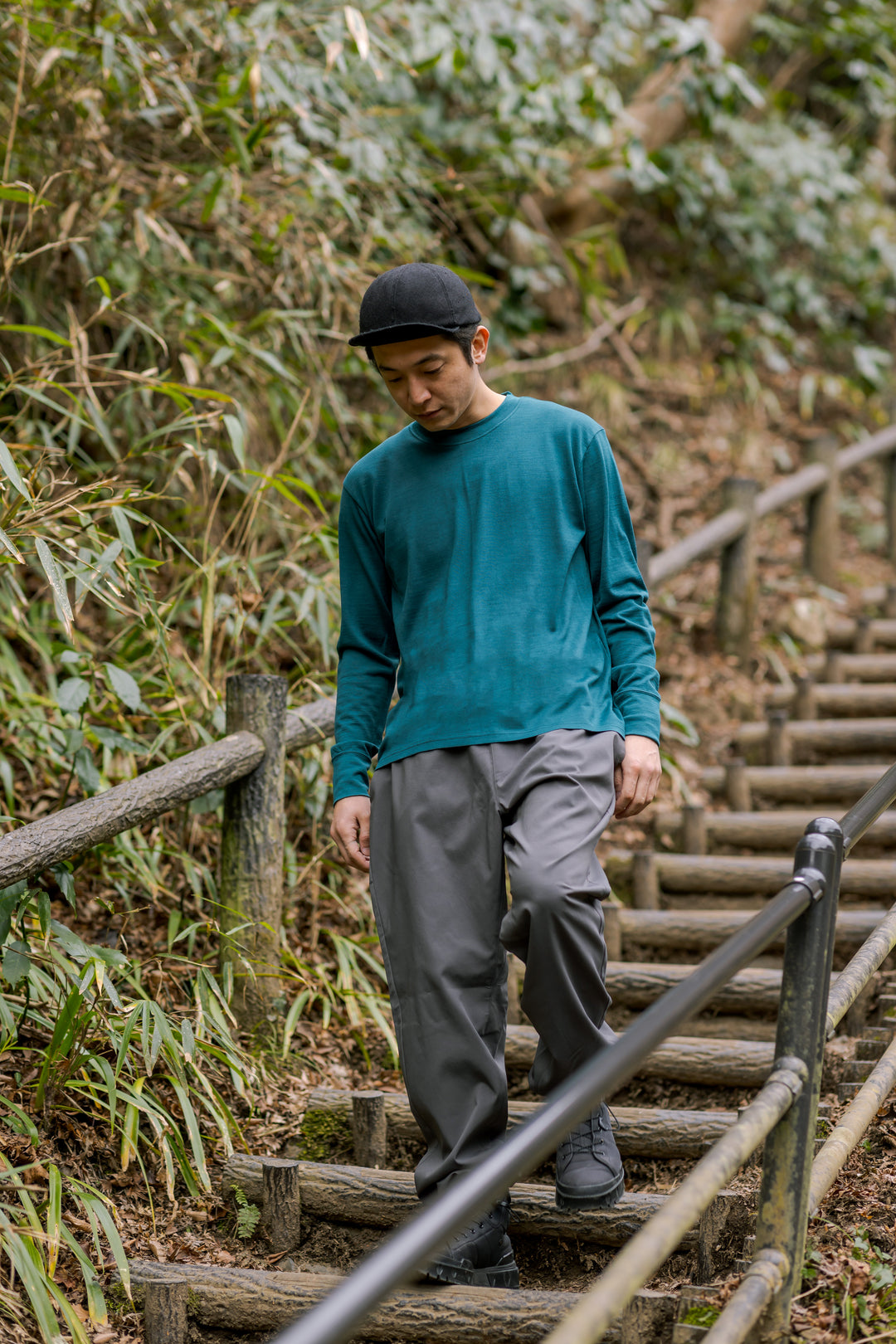 model:173cm 着用サイズ:L