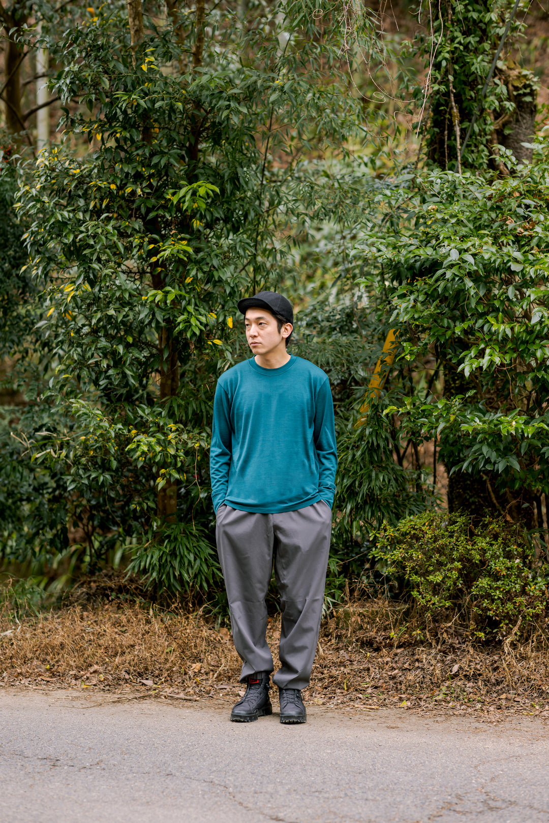 model:173cm 着用サイズ:L