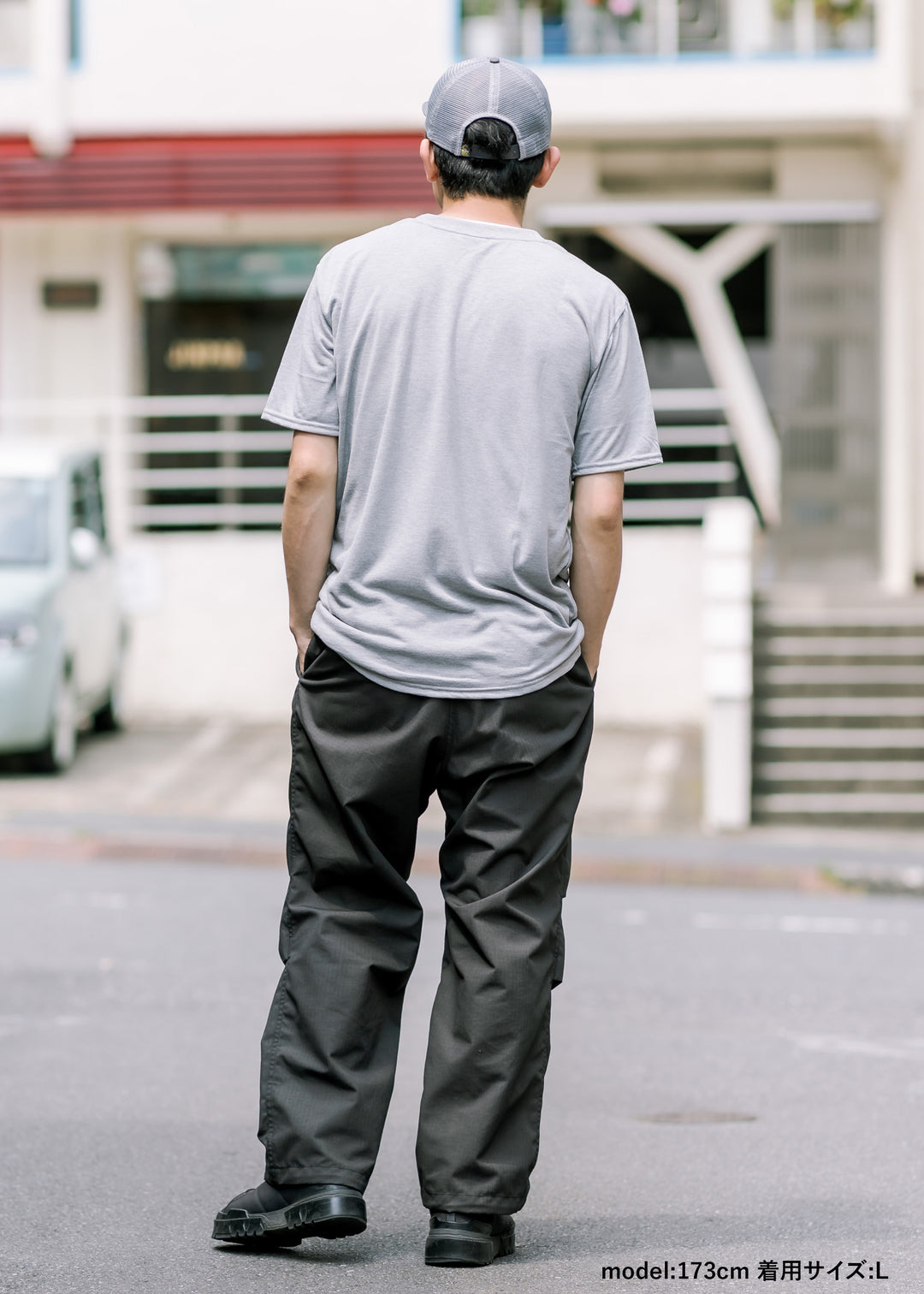 Heather Gray / ｍodel:173cm 着用サイズ:L