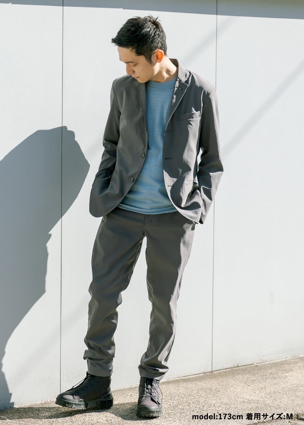 JOURNÉE ダブルフェイスベンチレーションスラックス