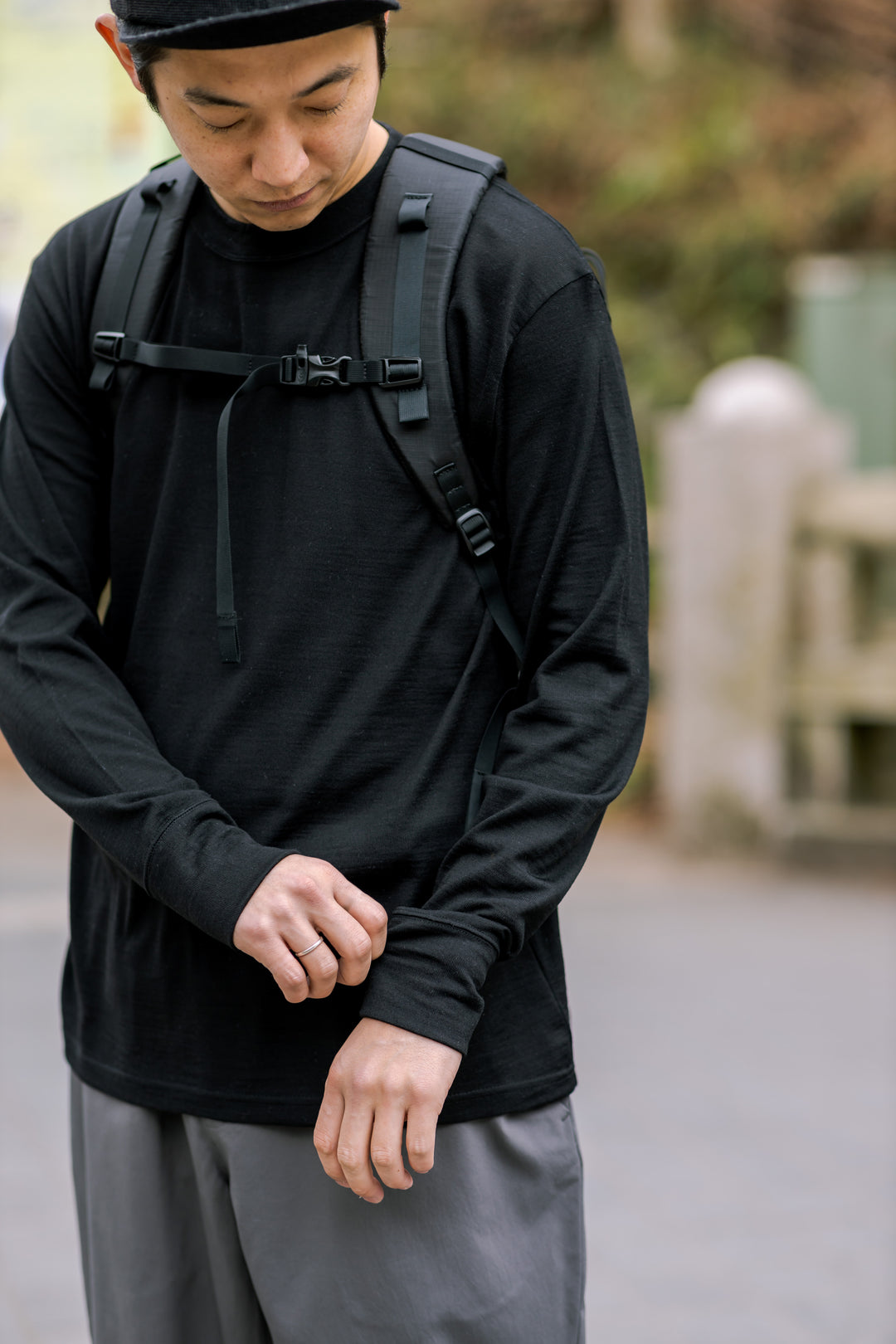 model:173cm 着用サイズ:XL