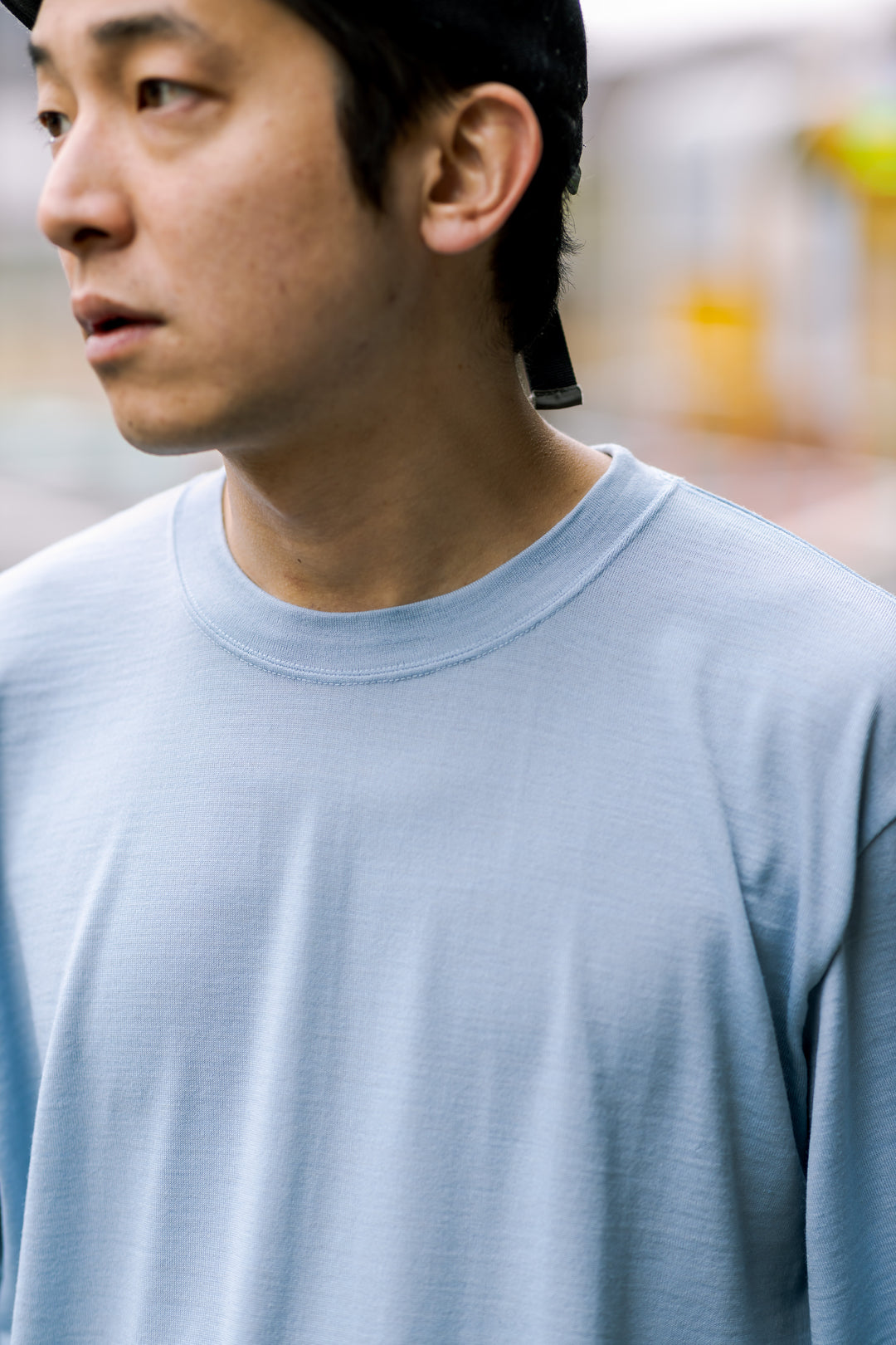 Ripple Fisher ロングスリーブ Tシャツ ブラック adidas RIB LS TEE BLACK 24SS-I（アディダス リブ ロング