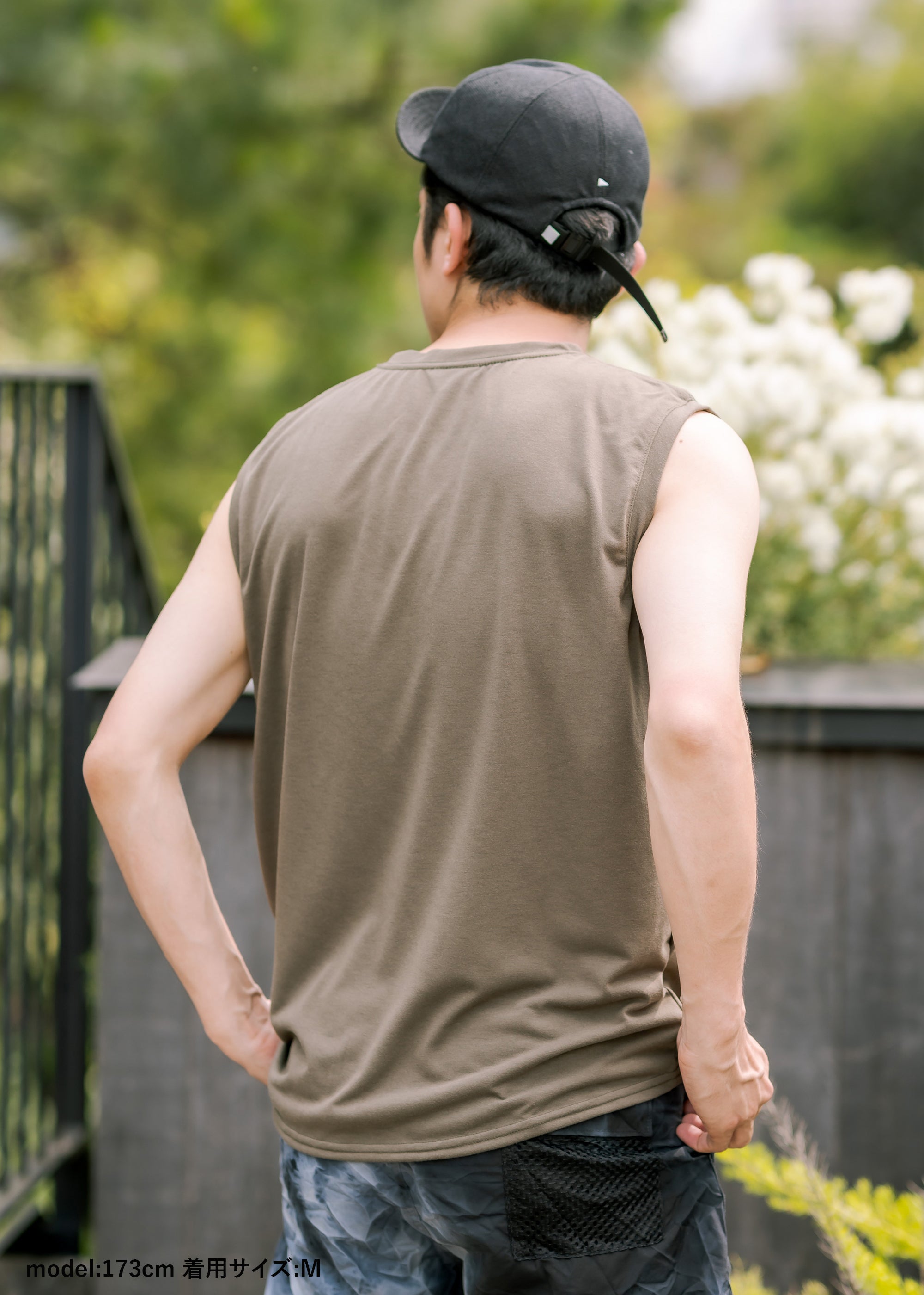 DRYCOTTONY SLEEVELESS T-SHIRT （ドライコットニースリーブレスT