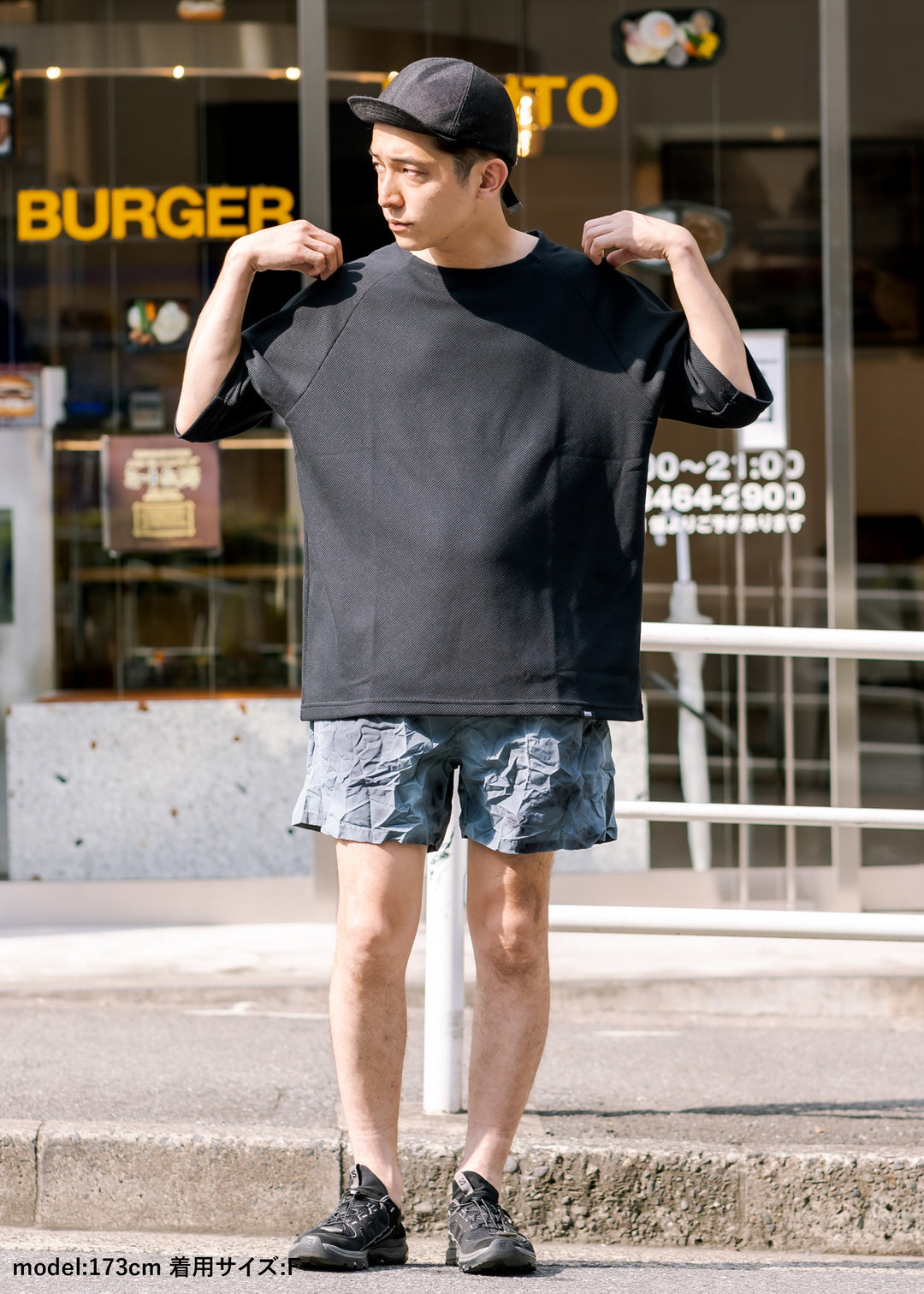 吸水速乾/UVカット】ワッフルTシャツ - BRING