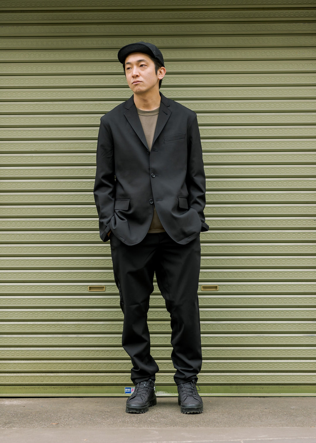 model:173cm 着用サイズ:L