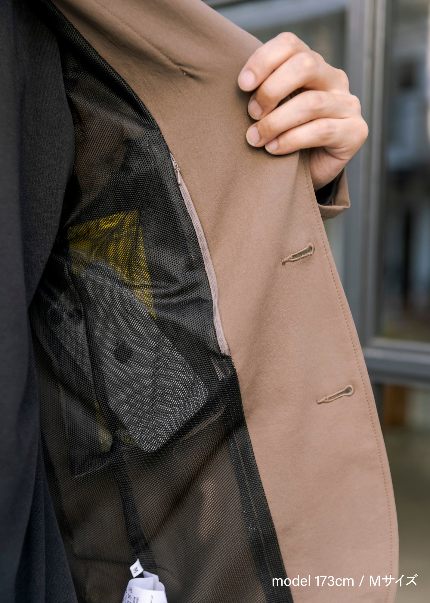 JOURNÉE ダブルフェイスセミラグランジャケット | BRING（ブリング