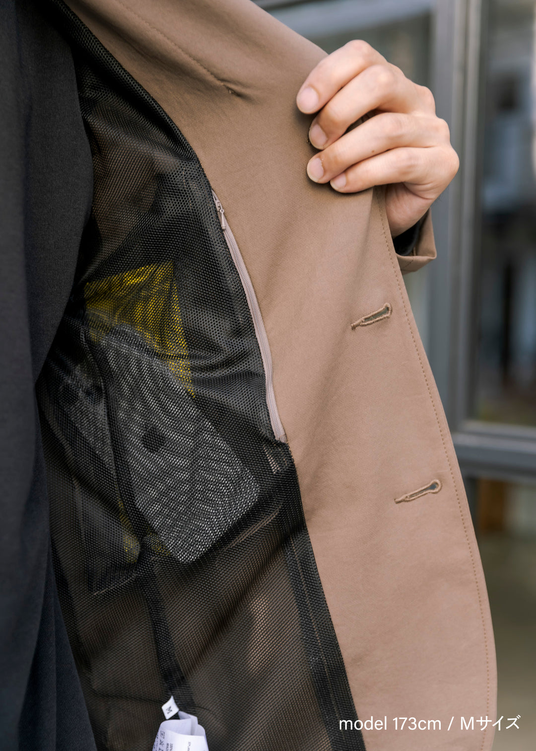 JOURNÉE ダブルフェイスセミラグランジャケット