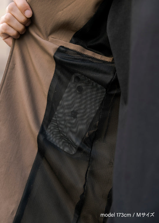 JOURNÉE ダブルフェイスセミラグランジャケット