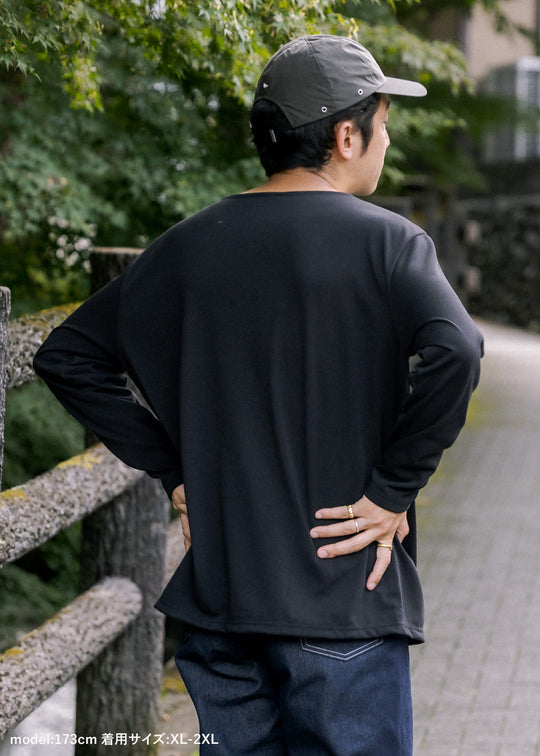 Black / model:173cm 着用サイズ:XL-2XL