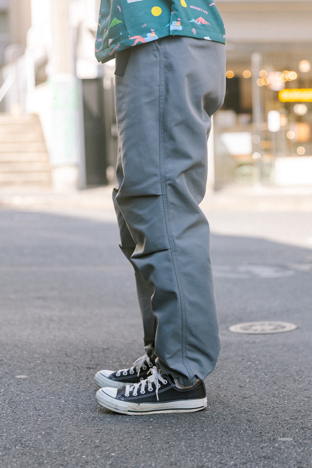 焚火に活躍】リップストップパラシュートパンツ - BRING