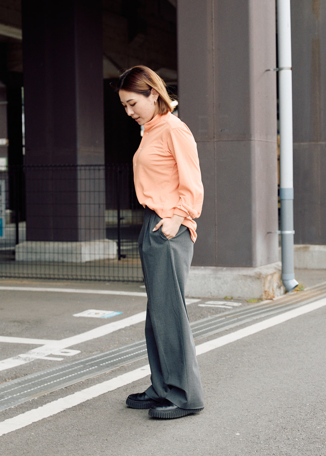 model:157cm 着用サイズ:XXS