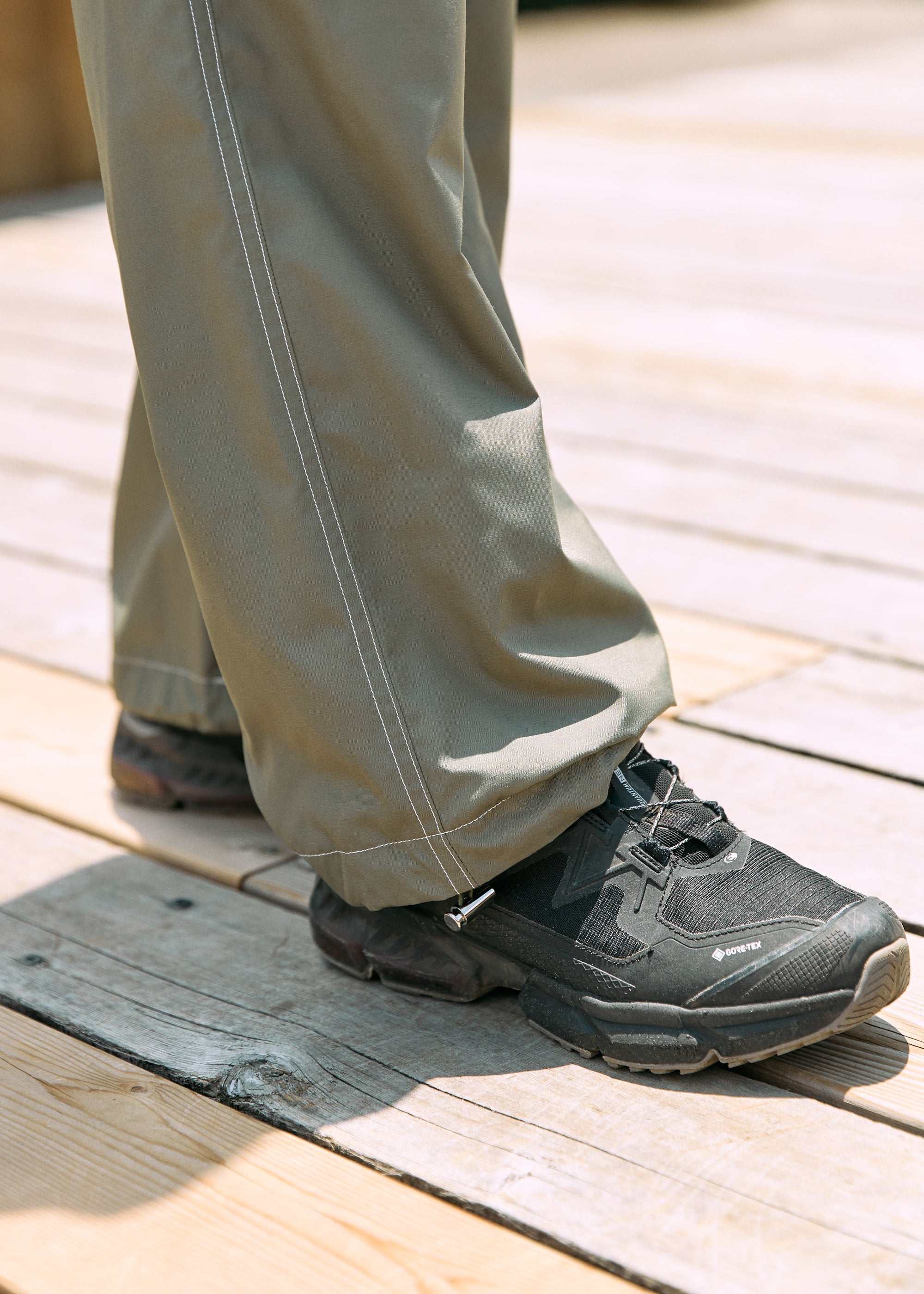 DRYCOTTONY レディース2タックパラシュートパンツ | BRING（ブリング