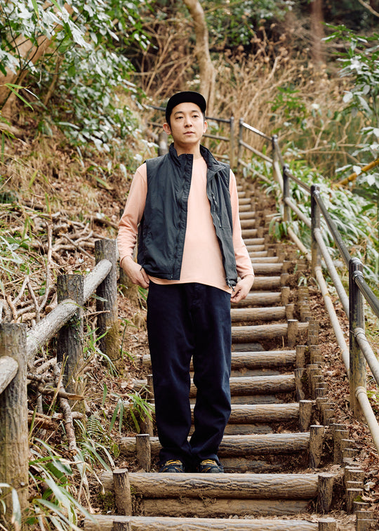 model:173cm 着用サイズ:L