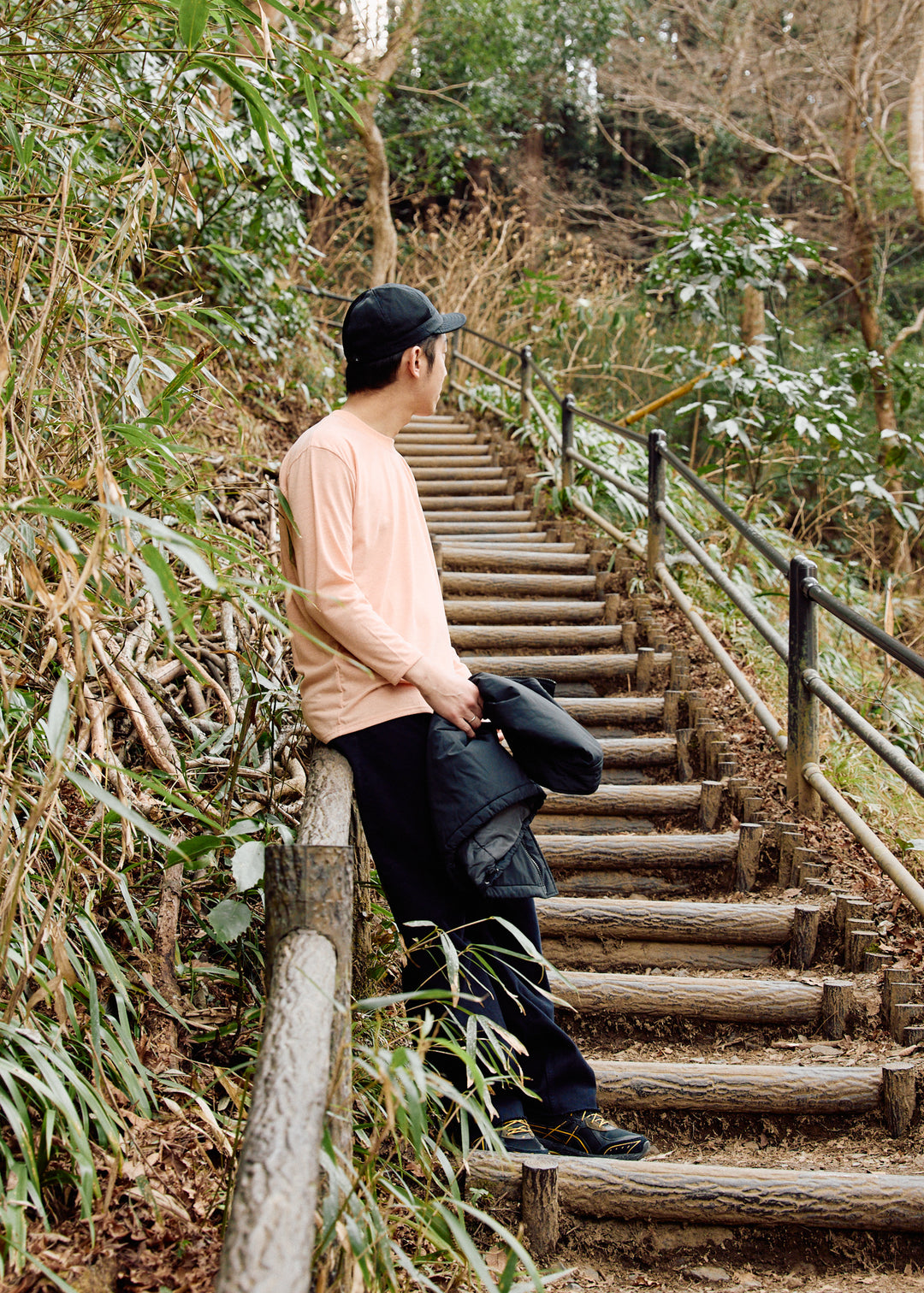 model:173cm 着用サイズ:L