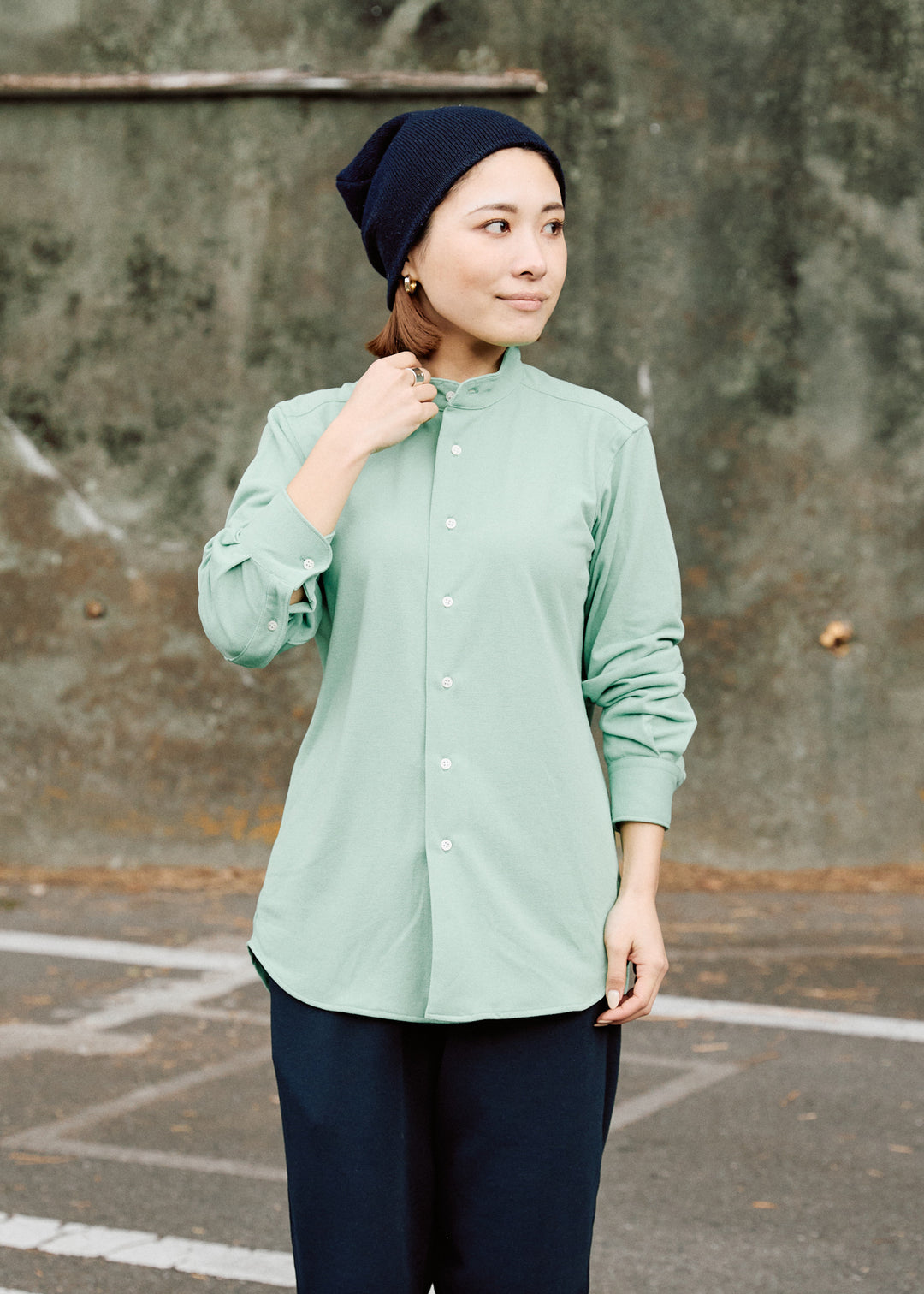 model:157cm 着用サイズ:XS