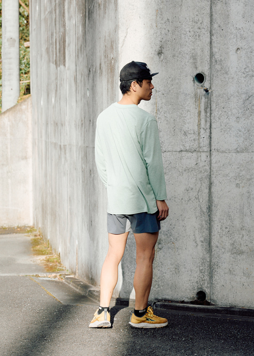 model:172cm 着用サイズ:L