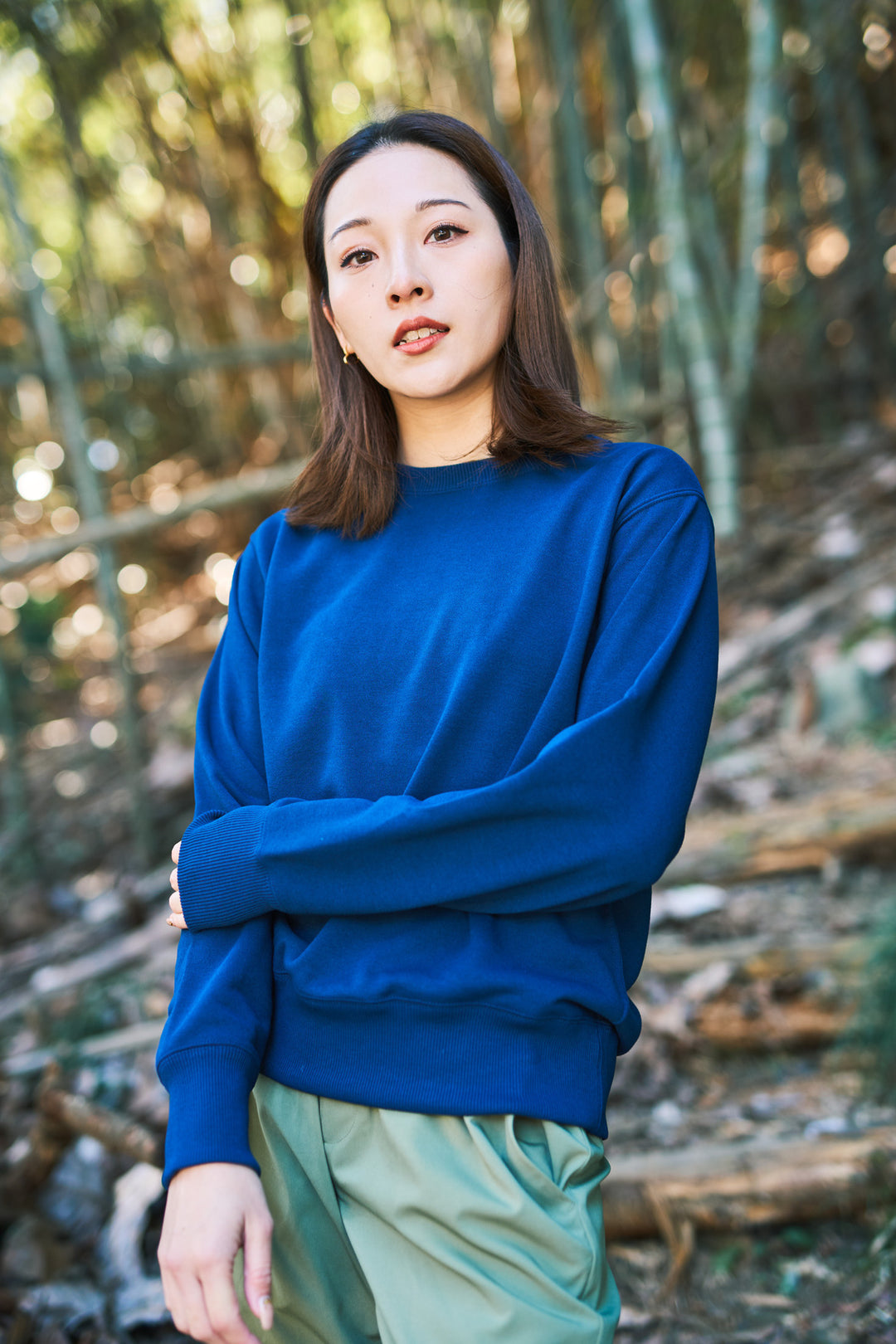 model:168cm 着用サイズ:S