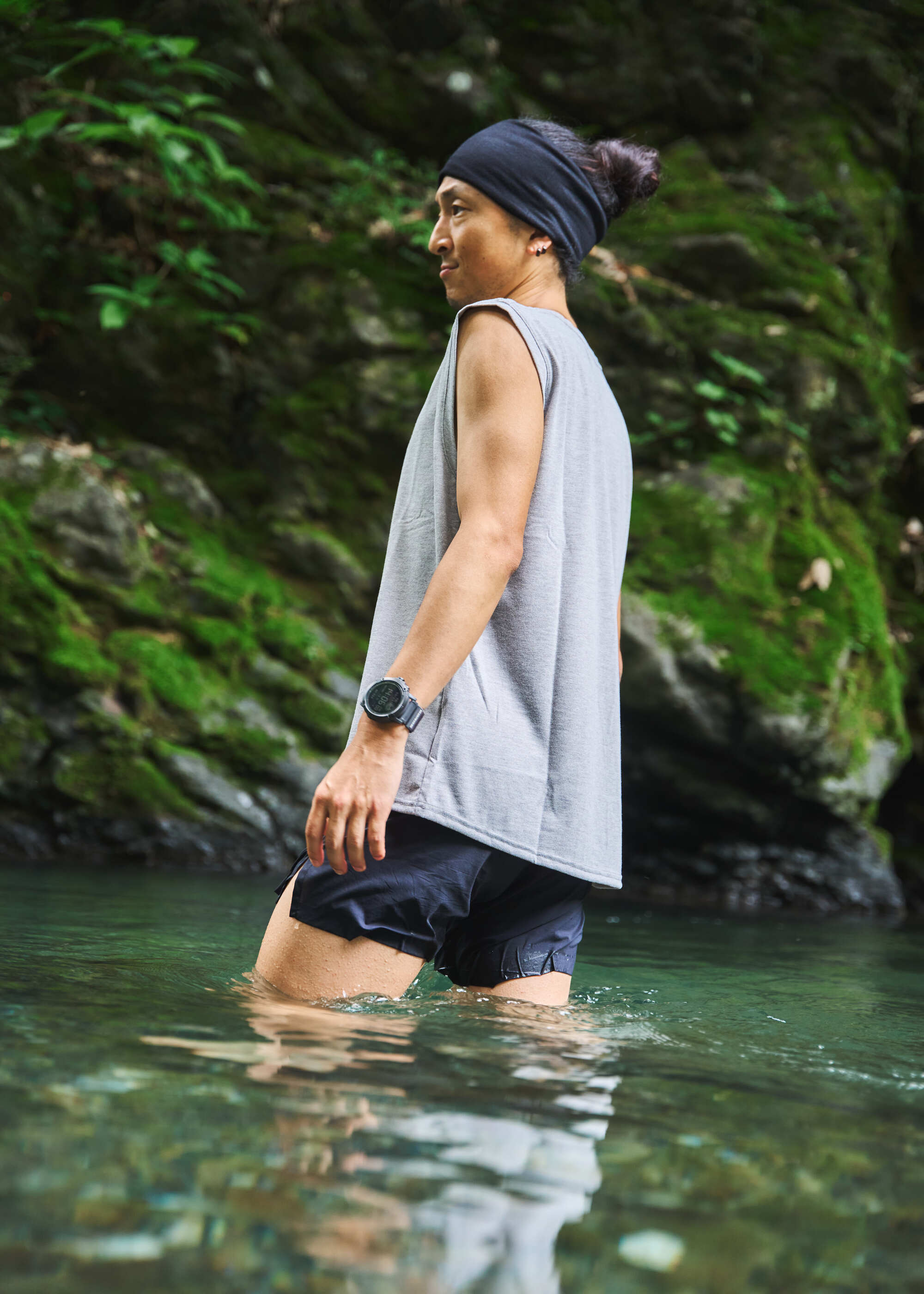 GIMAコットンスリーブレス DRYCOTTONY SLEEVELESS T-SHIRT （ドライコットニースリーブレスT