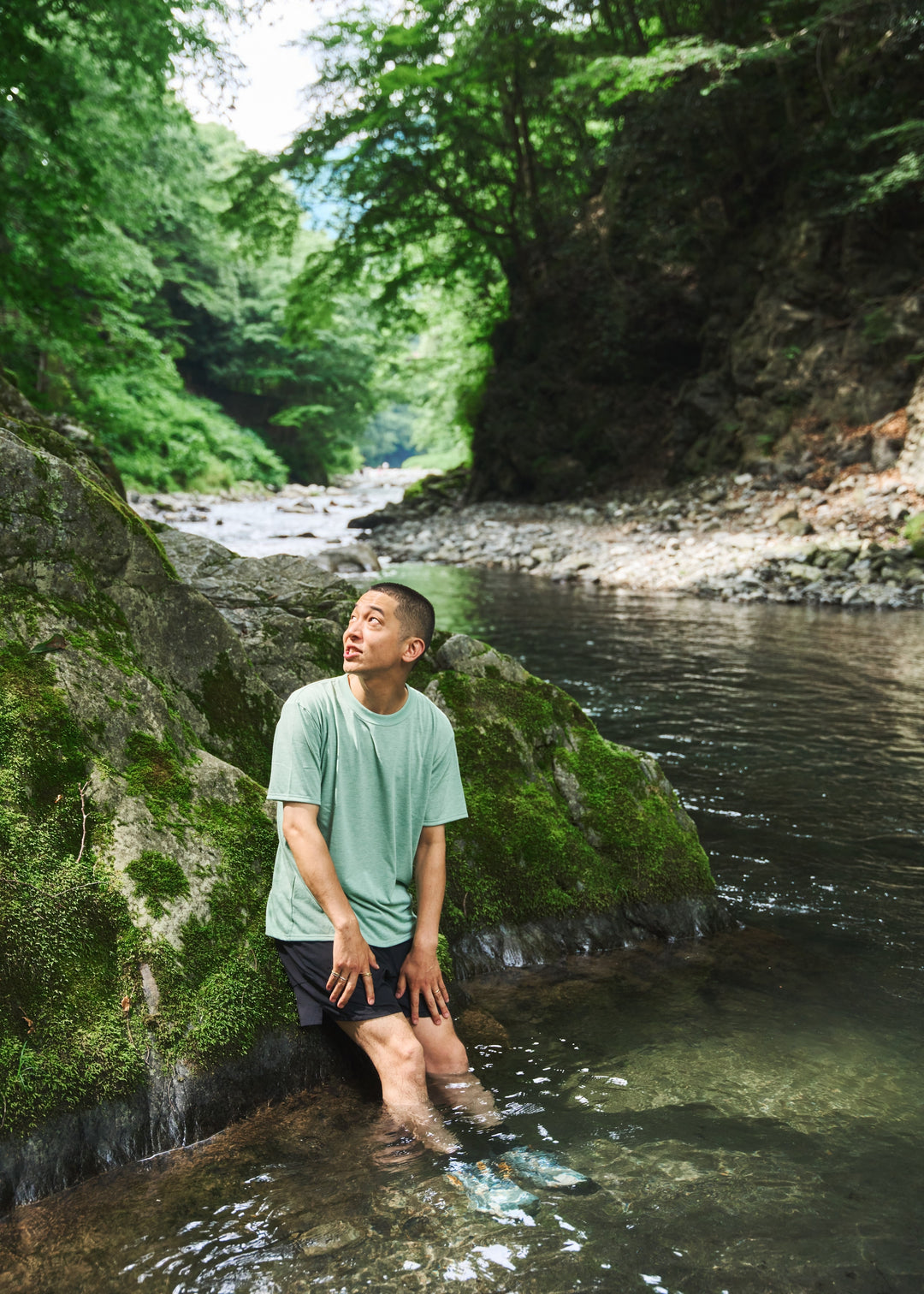 Heather Green / ｍodel:173cm 着用サイズ:L