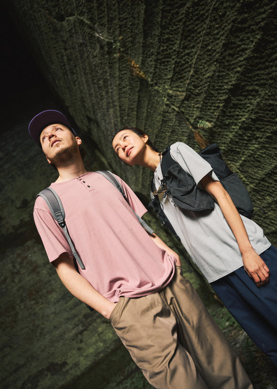 model:162cm 着用サイズ:XS model:180cm 着用サイズ:L