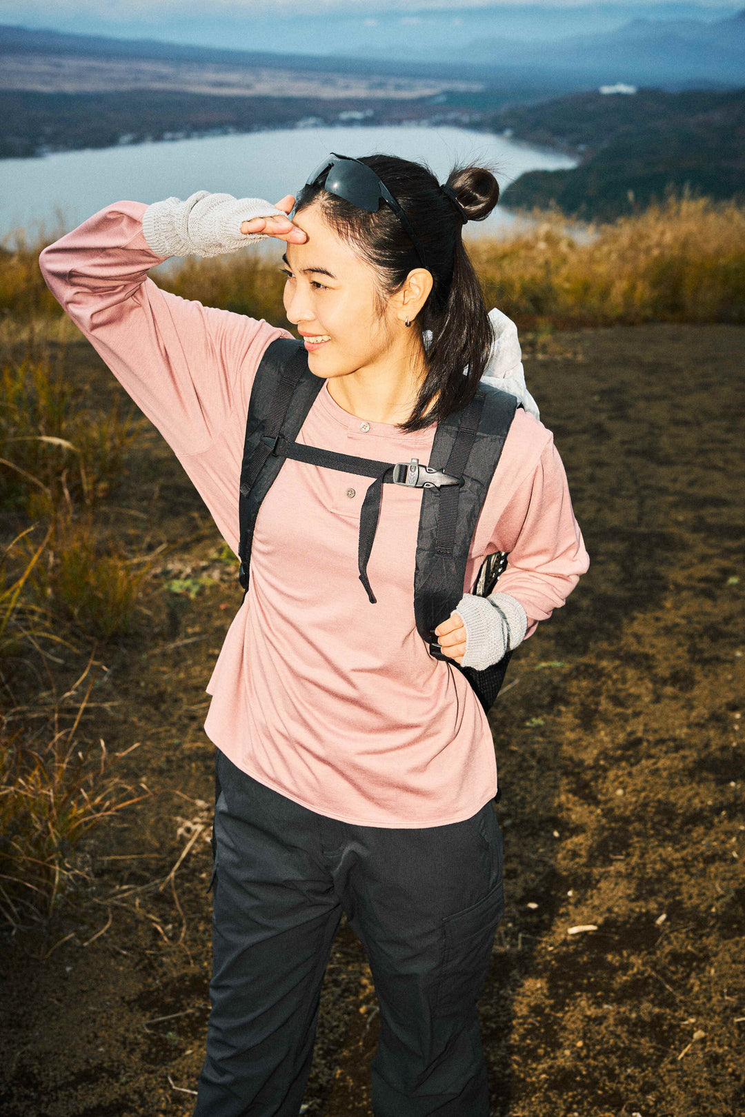 model:162cm 着用サイズ:XS