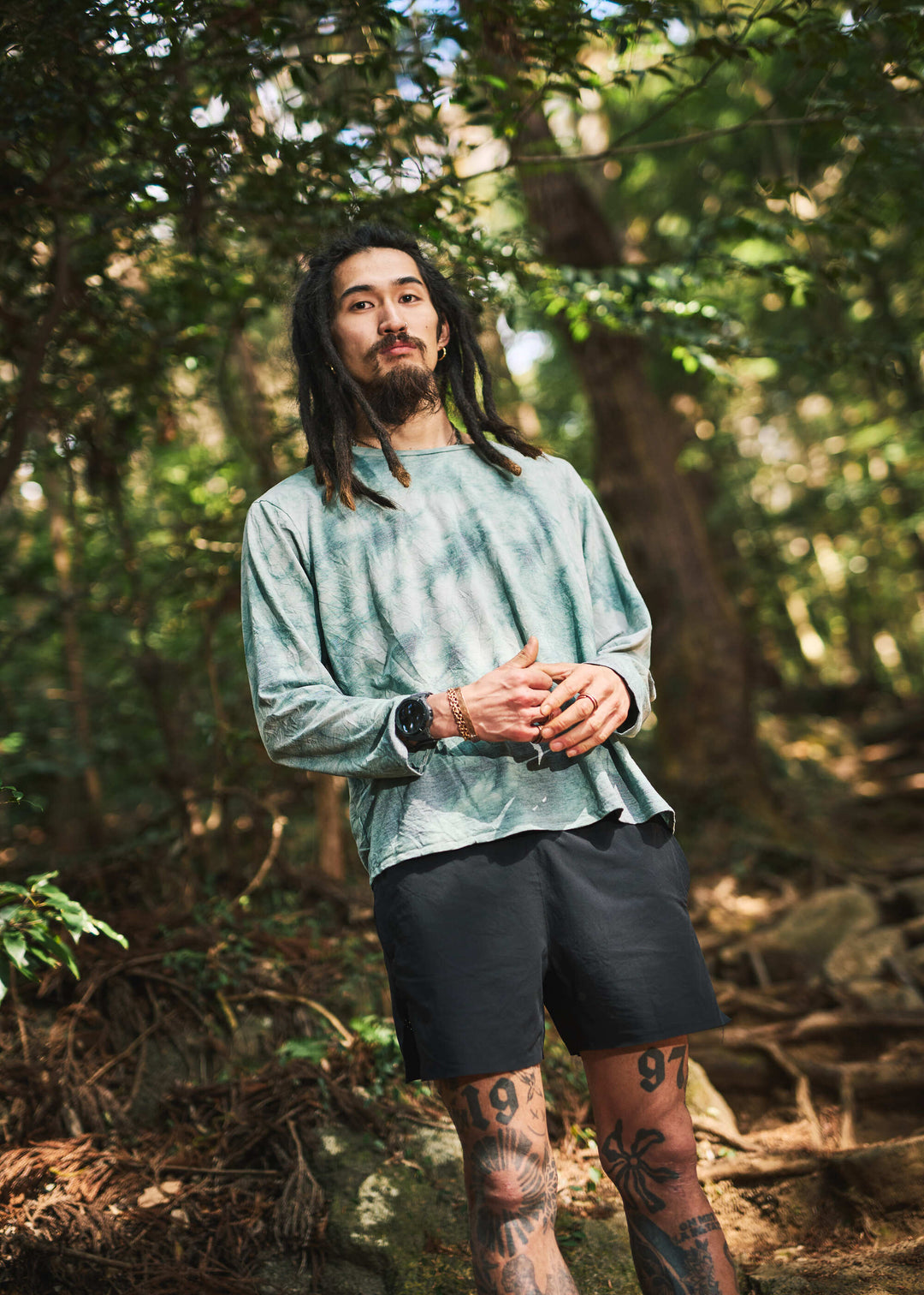 Moss Green / model:183cm 着用サイズ:XL