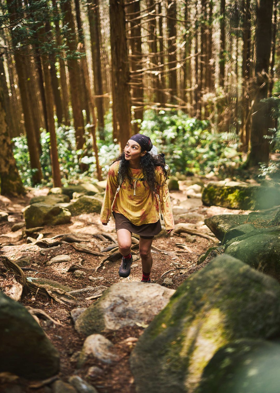 Moss Orange / model:166cm 着用サイズ:S