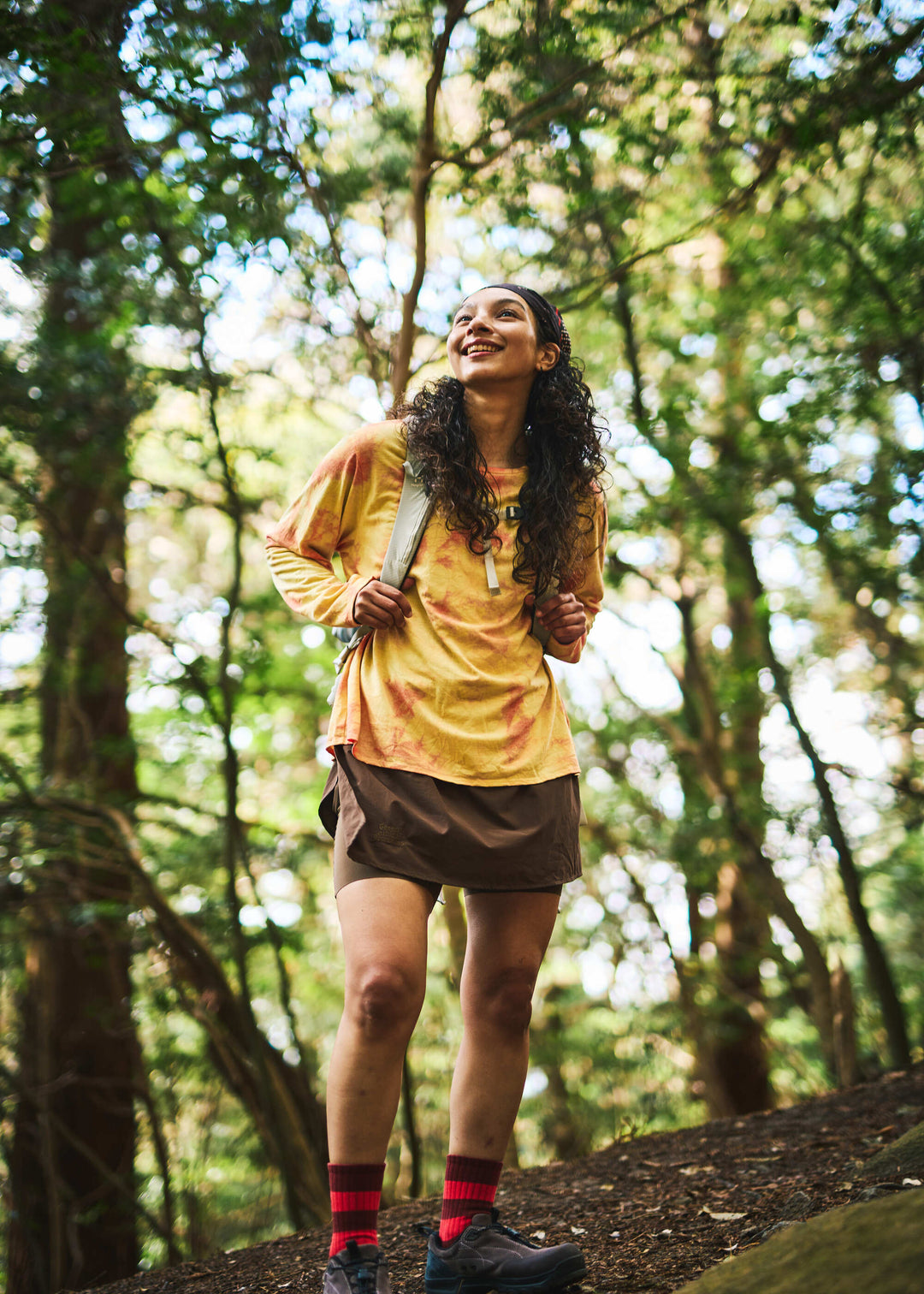 Moss Orange / model:166cm 着用サイズ:S