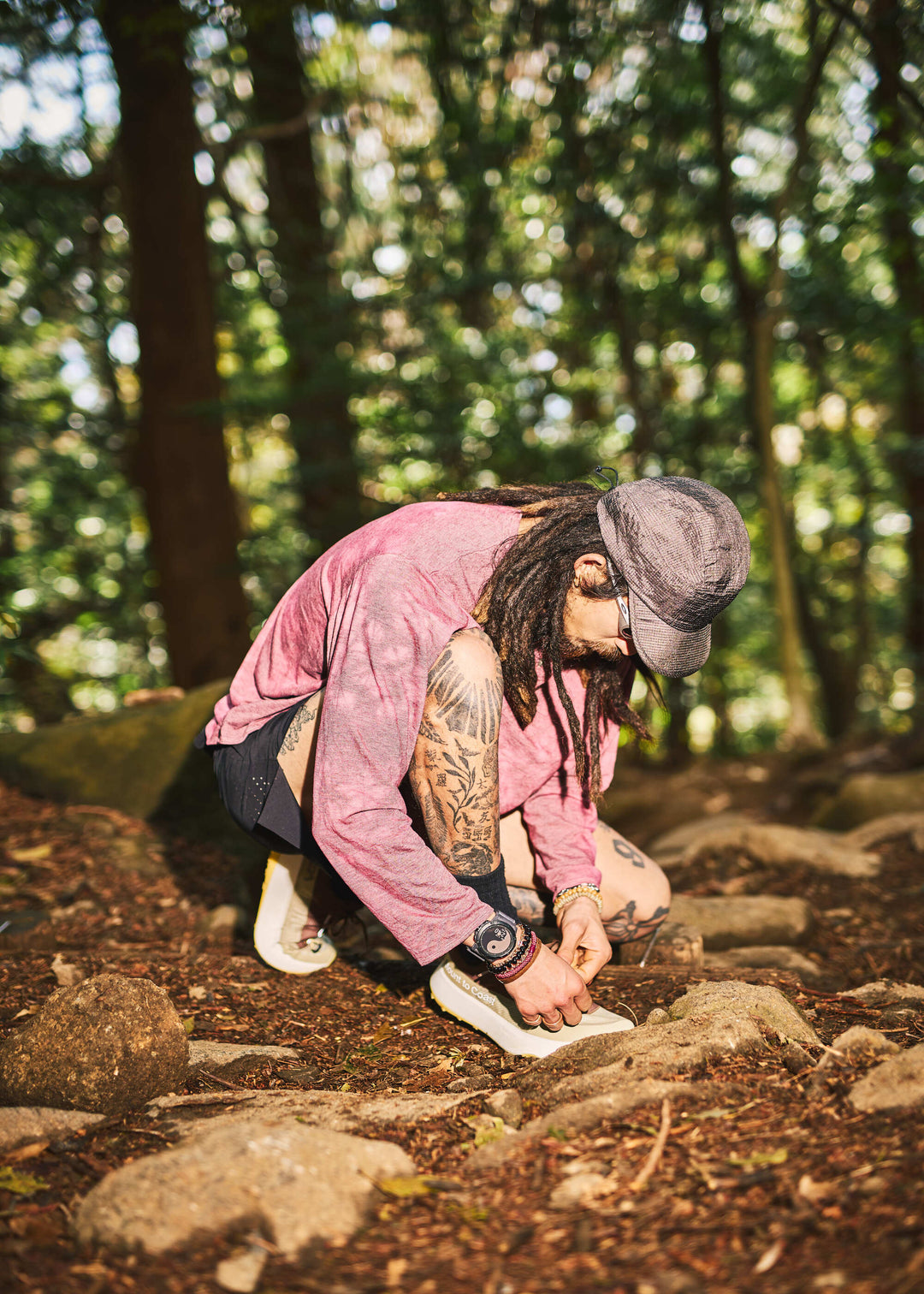 Moss Wine / model:183cm 着用サイズ:XL