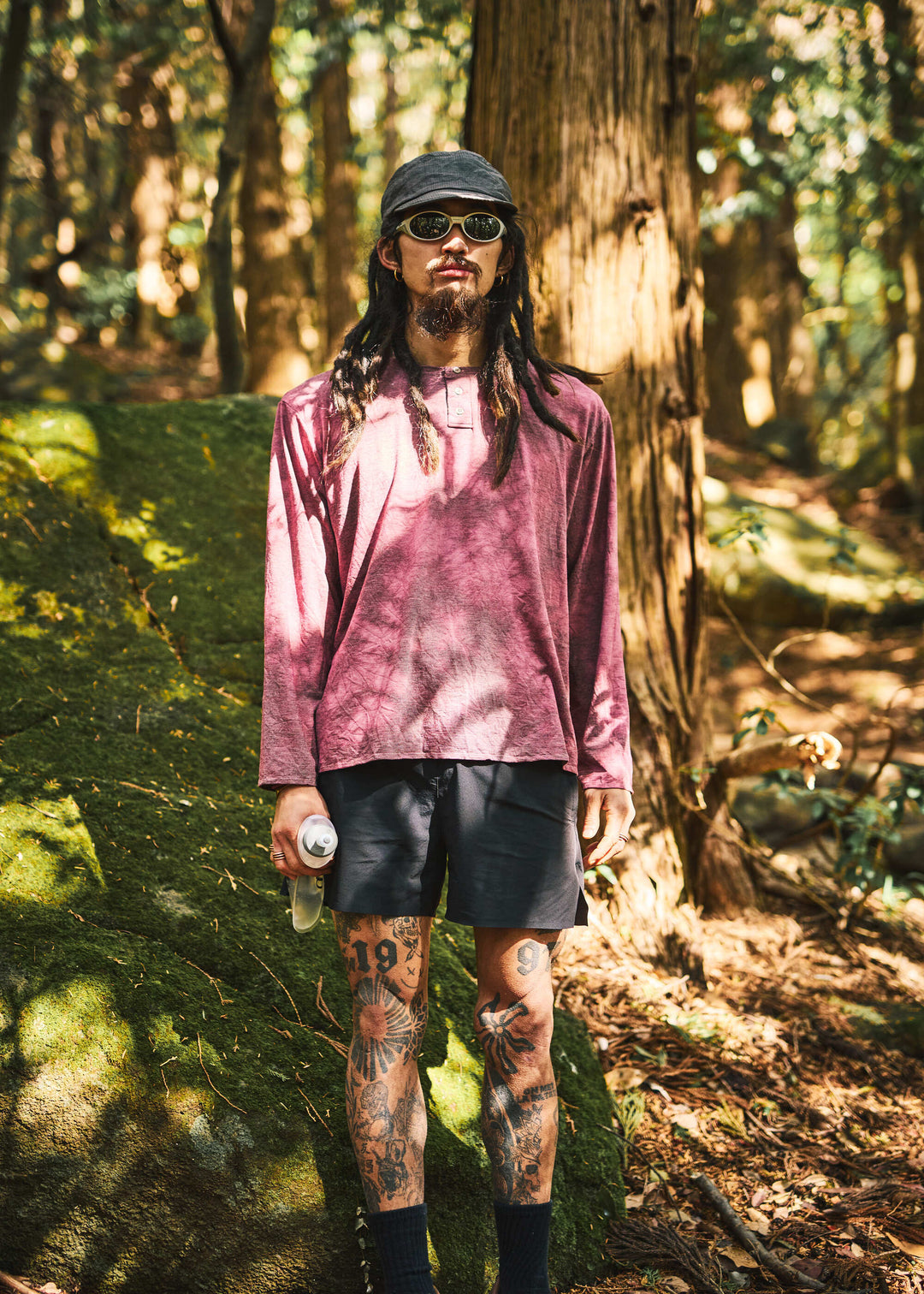 Moss Wine / model:183cm 着用サイズ:XL