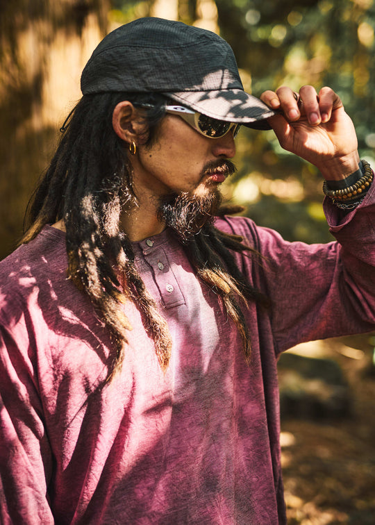 Moss Wine / model:183cm 着用サイズ:XL