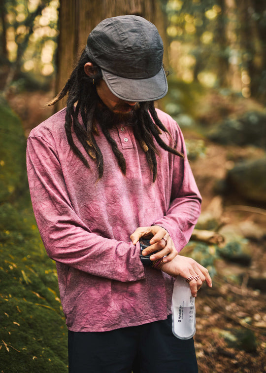 Moss Wine / model:183cm 着用サイズ:XL