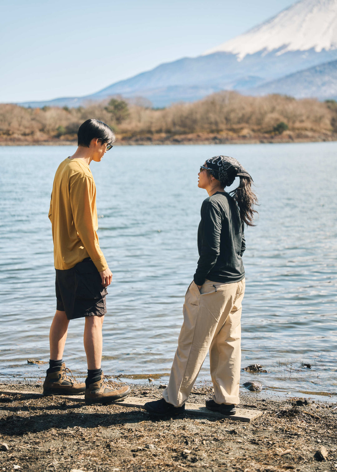 Black/model:162cm 着用サイズ:XS　Coyote Yellow/model:186cm 着用サイズ:XL